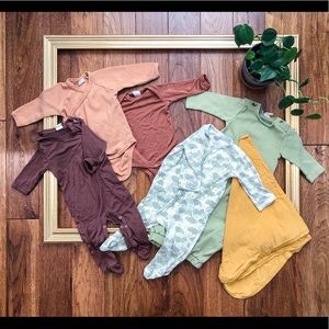 Kate Quinn organics 0-3m set // lot